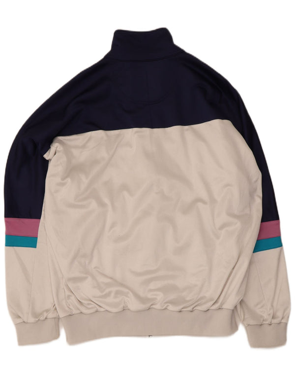 Giacca sportiva da uomo con grafica Asics IT 54 XL Blu navy Colourblock