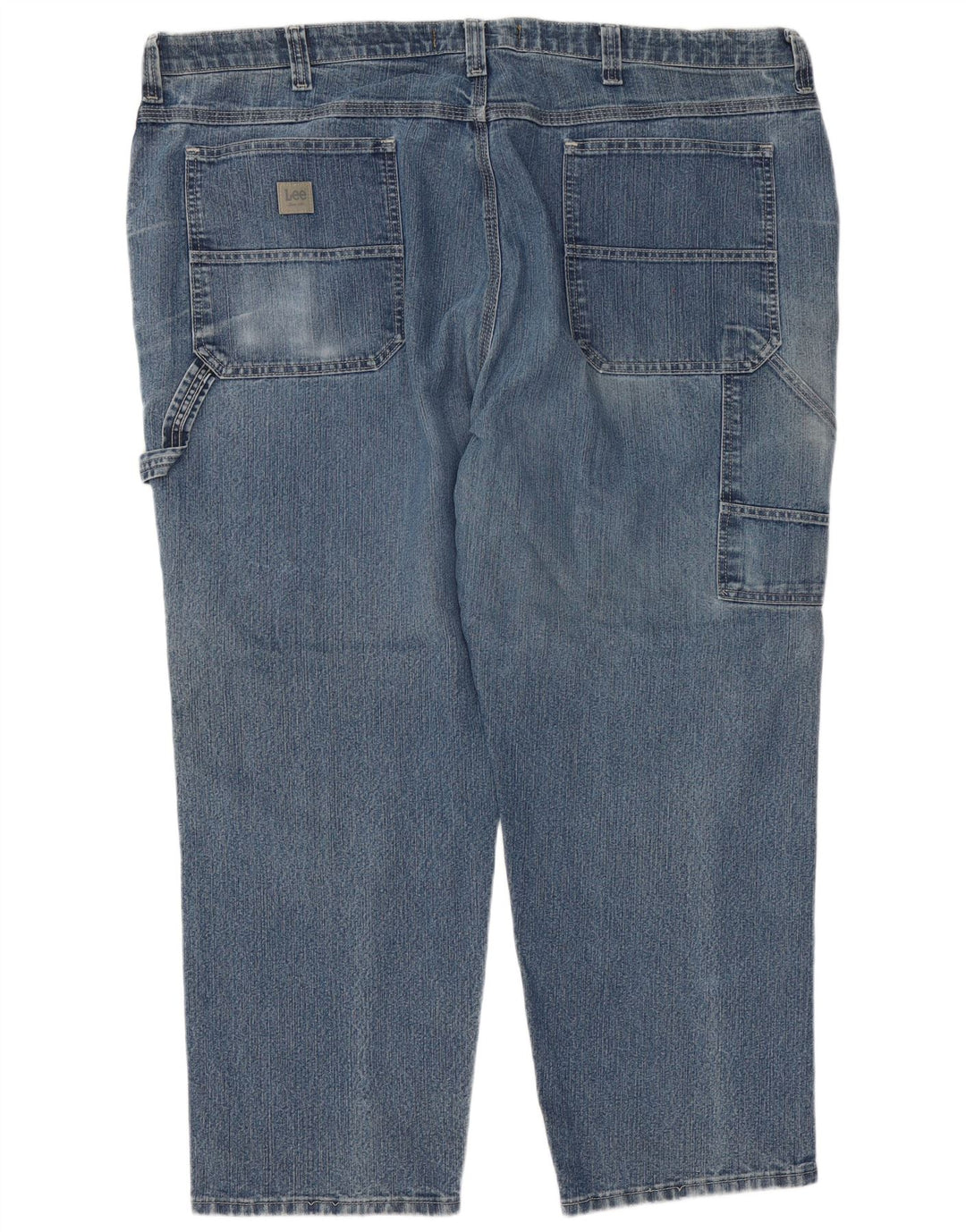 Jeans dritti da uomo Lee Carpenter Cargo W48 L30 cotone blu