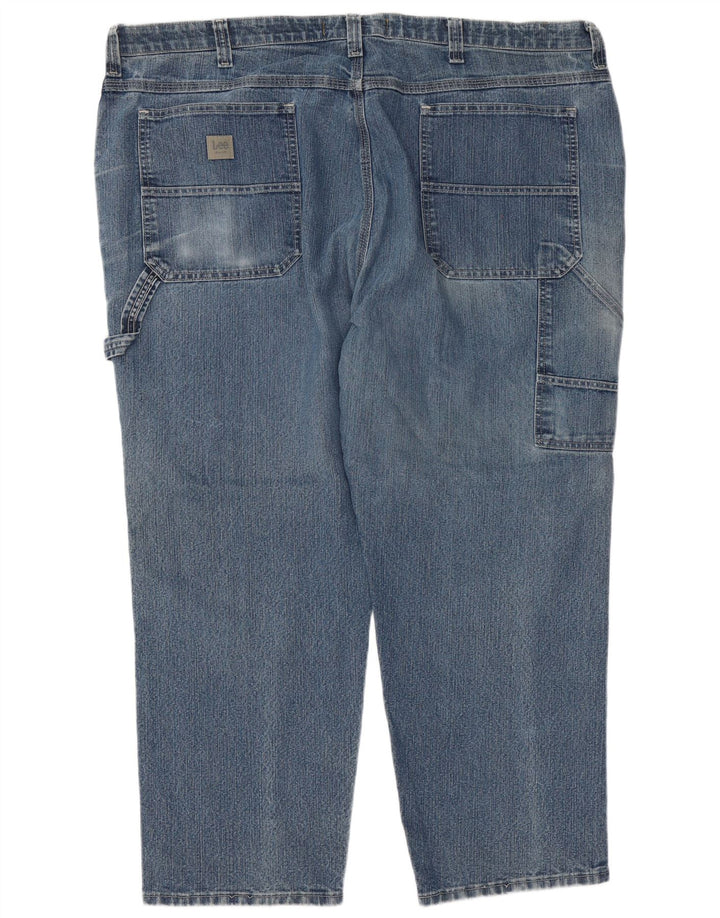 Jeans dritti da uomo Lee Carpenter Cargo W48 L30 cotone blu