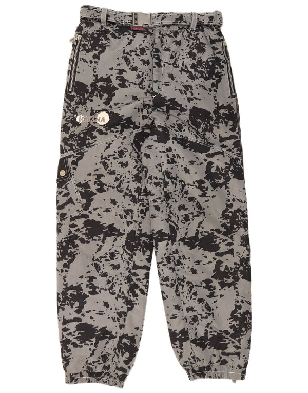 Pantaloni giacca a vento con grafica da uomo Iguana EU 50 Large W32 L30 Grigio