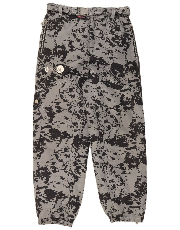 Pantaloni giacca a vento con grafica da uomo Iguana EU 50 Large W32 L30 Grigio