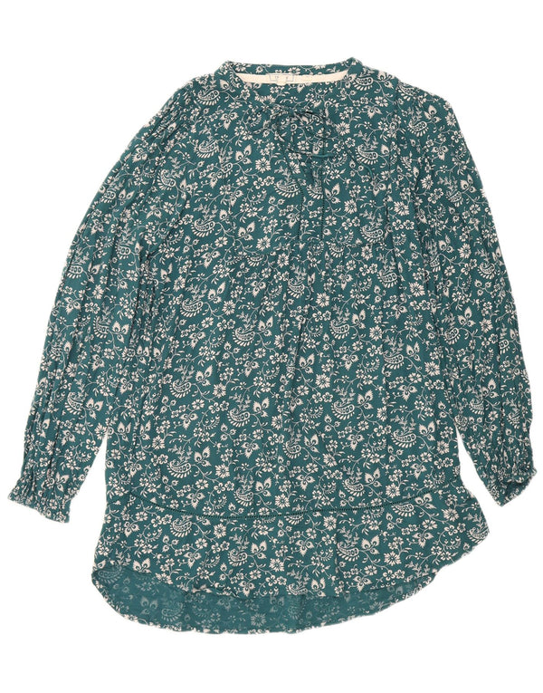 Abito basic da donna Fat Face UK 12 Viscosa floreale blu medio