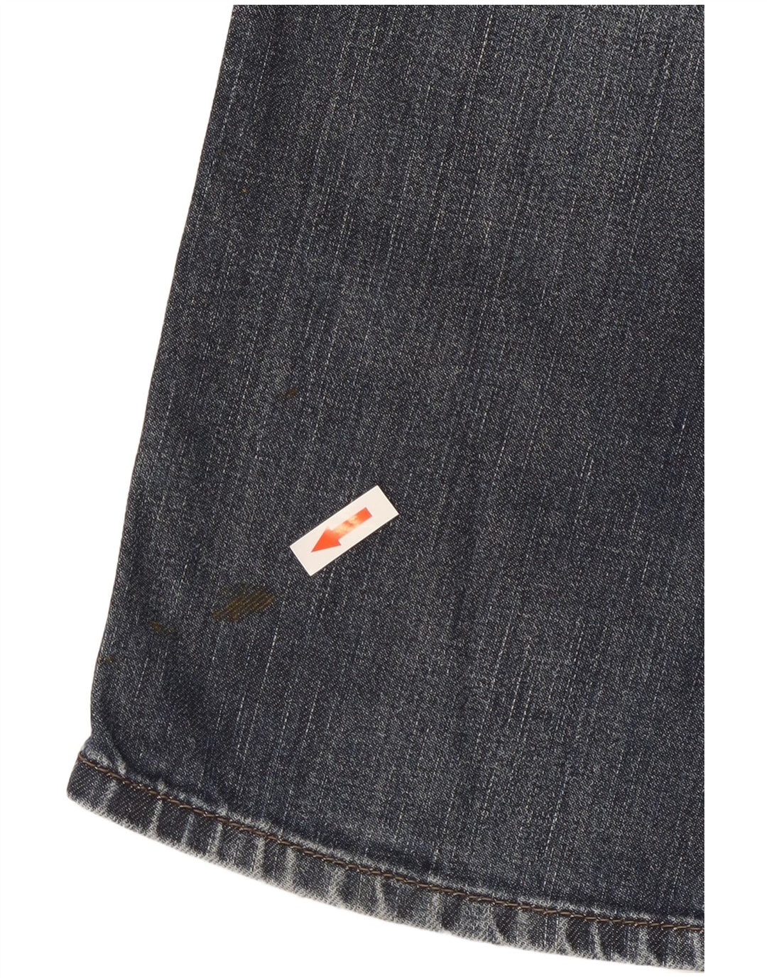 Diesel Jeans dritti regolari Waykee da uomo W29 L32 in cotone blu