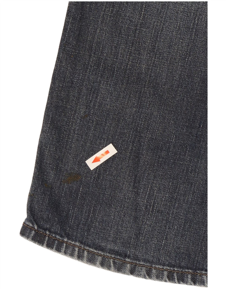 Diesel Jeans dritti regolari Waykee da uomo W29 L32 in cotone blu