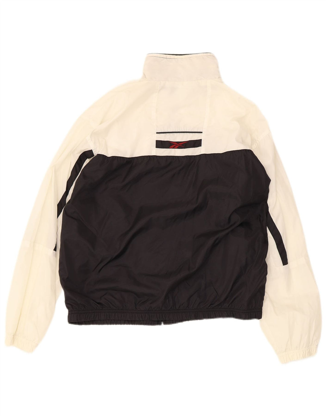 Giacca da tuta da donna Reebok UK 12 Medium White Colourblock