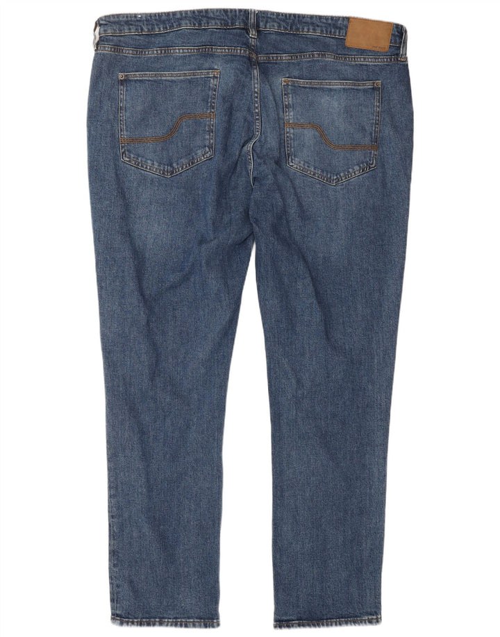 Jeans slim da uomo FAT FACE W42 L34 cotone blu