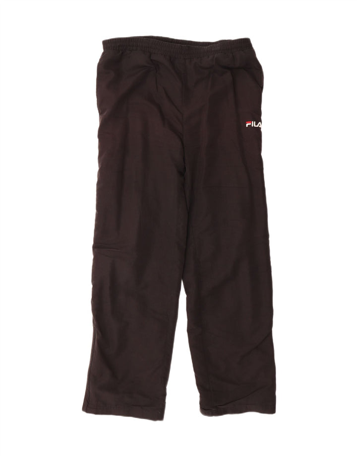 FILA Mens Tracksuit Trousers Medium  Black Polyester Vintage Fila and Second-Hand Fila from Messina Hembry 