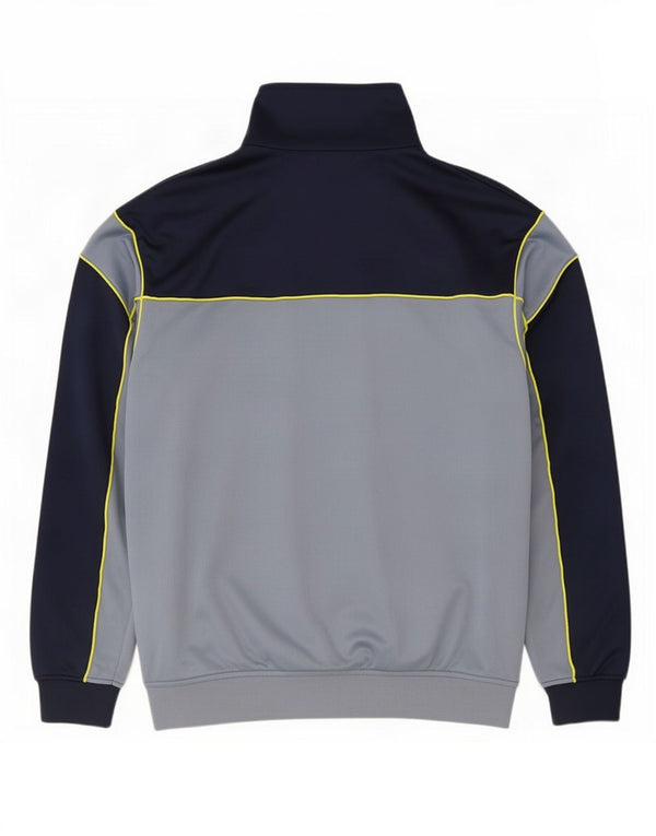 Giacca da tuta da uomo Kappa XL blu in poliestere color block
