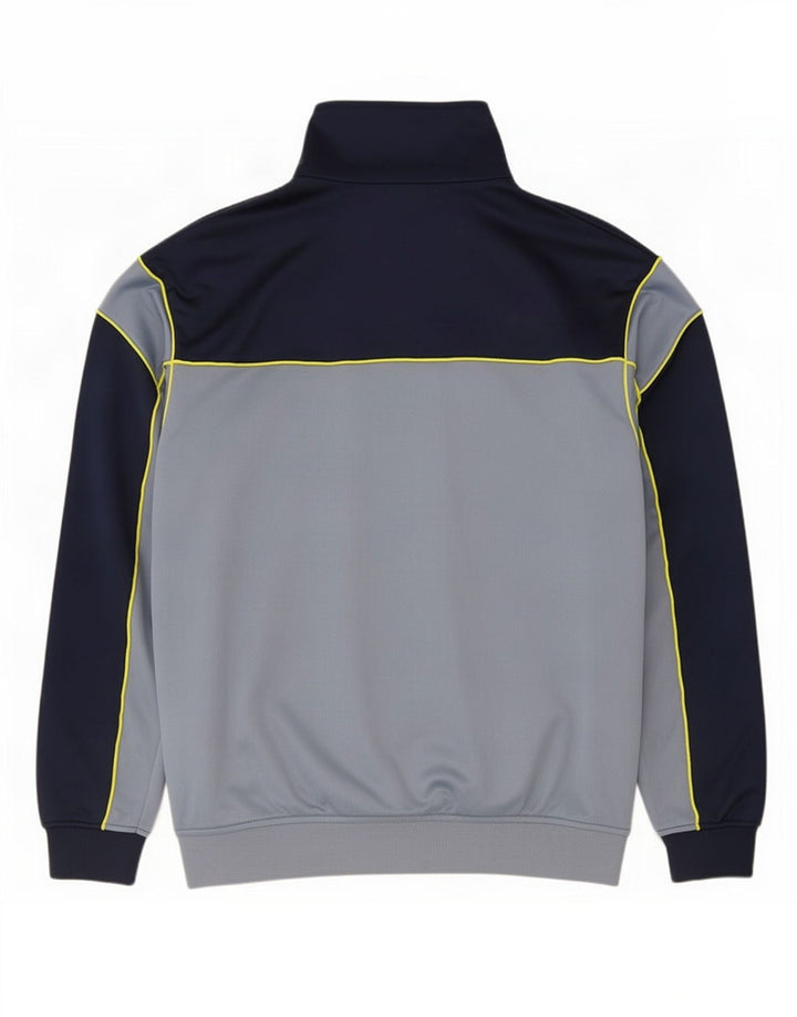 Giacca da tuta da uomo Kappa XL blu in poliestere color block