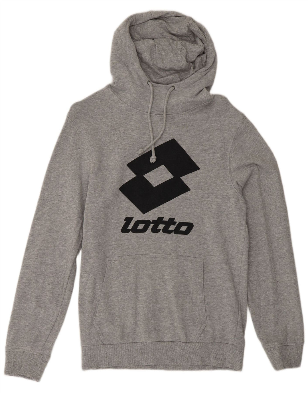 Maglione con cappuccio grafico da uomo Lotto 2XS Grigio