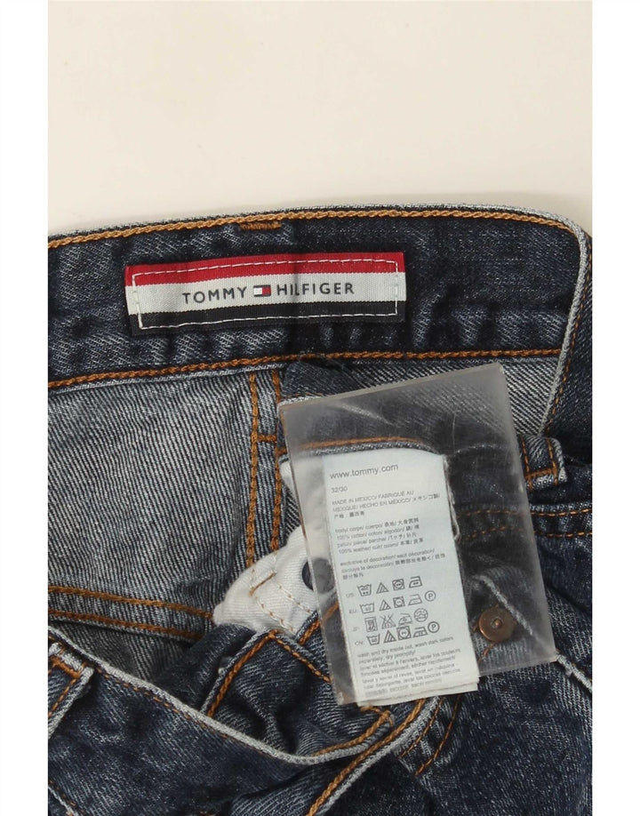 Jeans dritti da uomo Tommy Hilfiger W32 L30 cotone blu