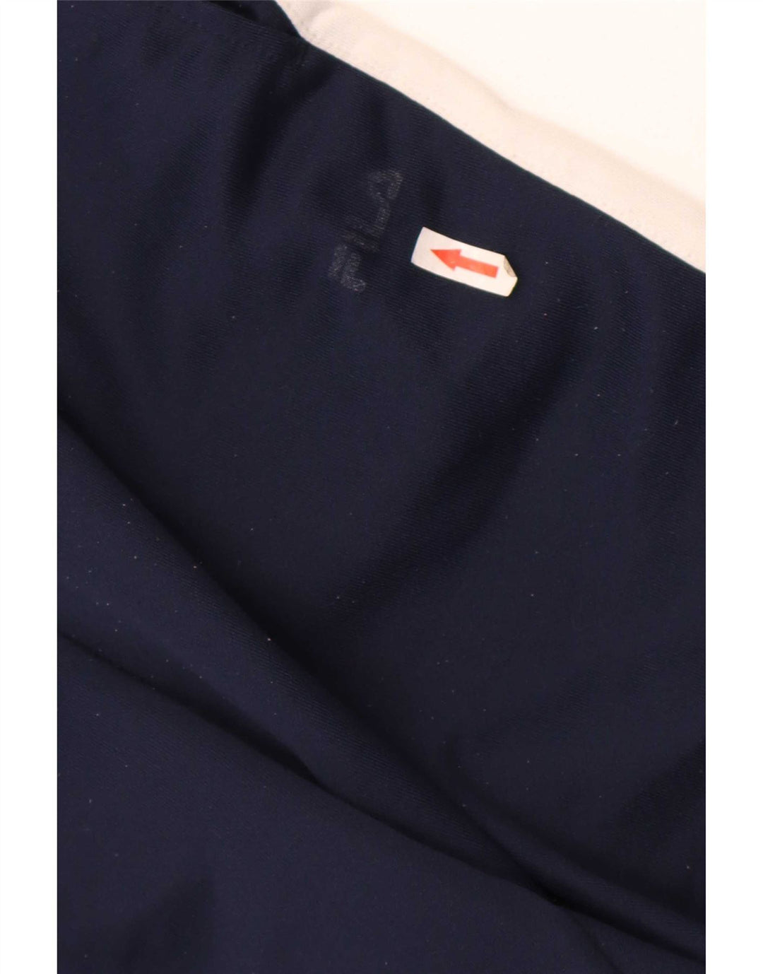 Pantaloni da tuta da uomo Fila in poliestere color block medio blu navy