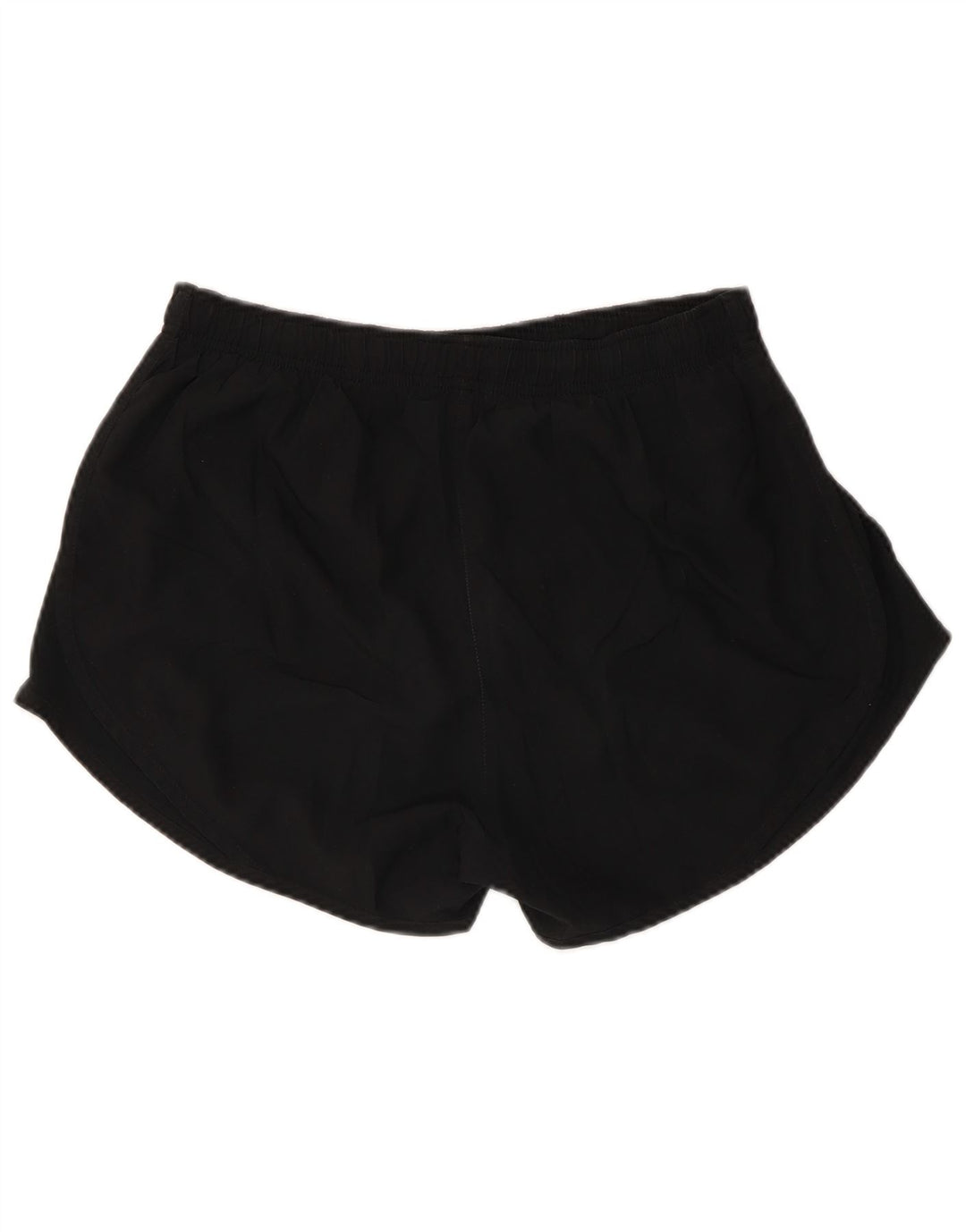 Pantaloncini sportivi NIKE Dri Fit da donna UK 14 medio nero poliestere