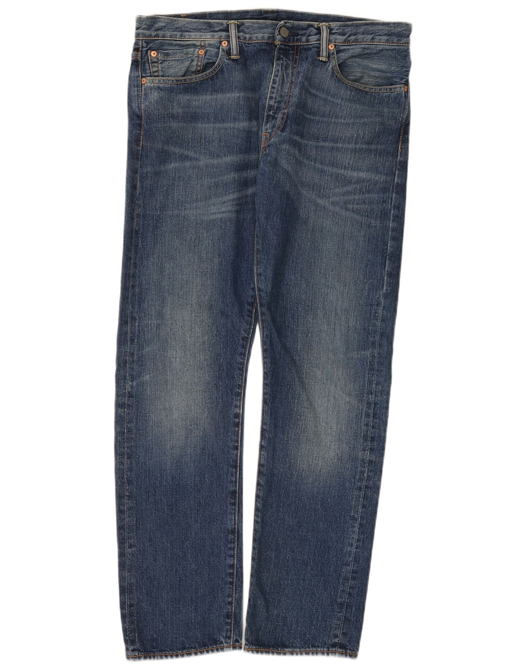 Levi's Uomo 511 Slim Jeans W36 L32 Cotone Blu