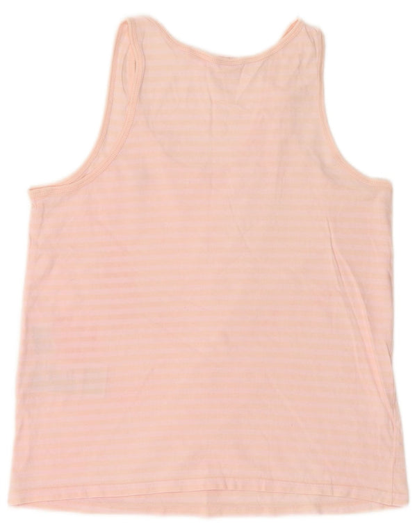 Canotta da donna Levi's UK 10 piccola in cotone a righe rosa