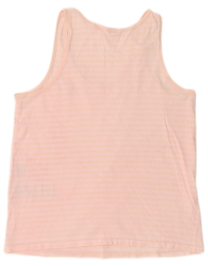 Canotta da donna Levi's UK 10 piccola in cotone a righe rosa