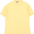 BRAMANTE Mens Polo Shirt Medium Yellow Vintage Bramante and Second-Hand Bramante from Messina Hembry 