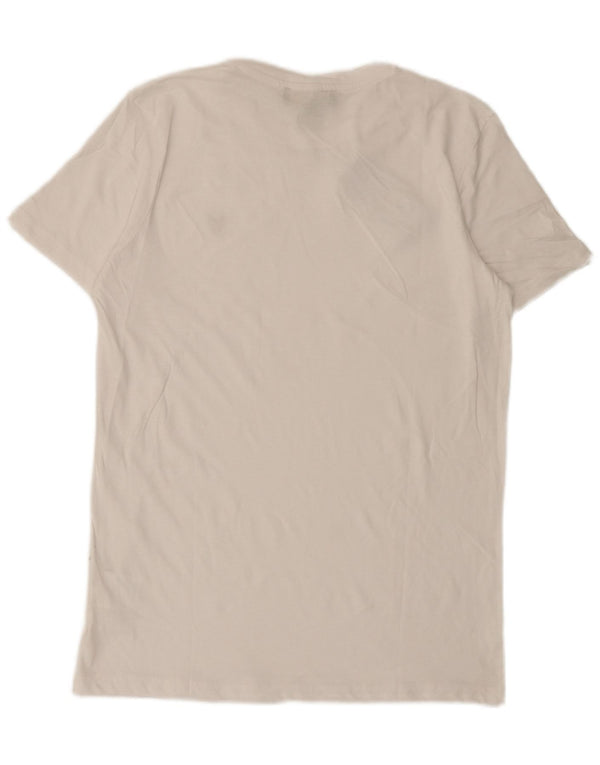 T-shirt da uomo Lyle & Scott Top in cotone bianco medio