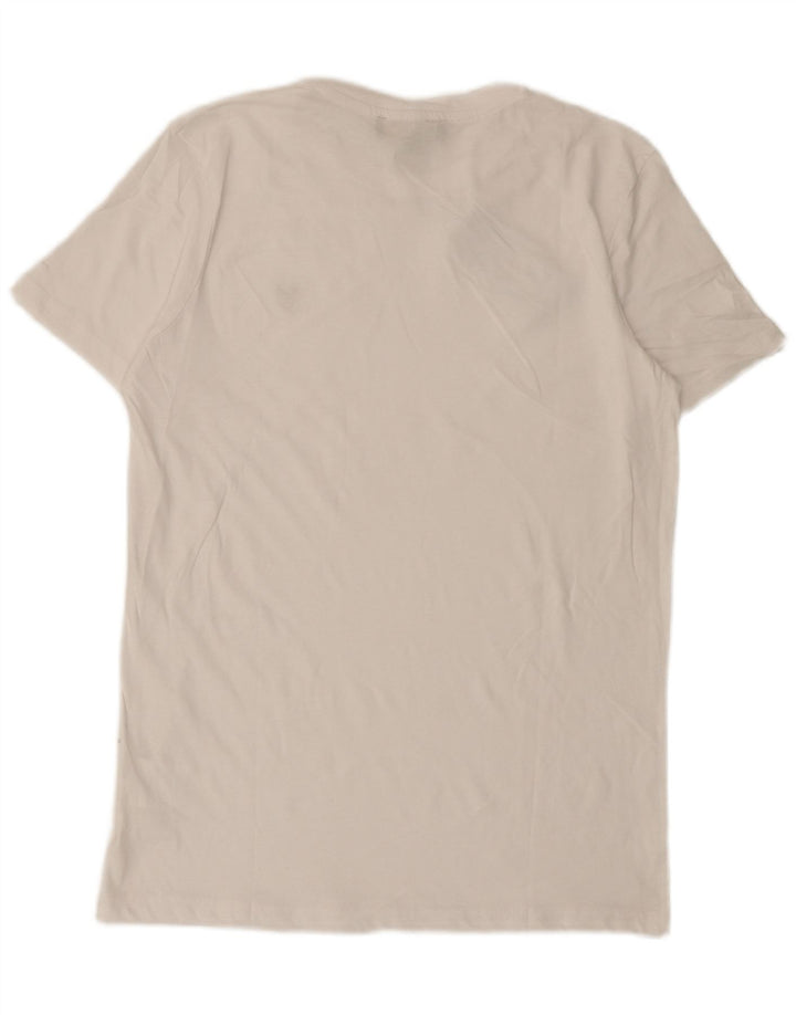 T-shirt da uomo Lyle & Scott Top in cotone bianco medio
