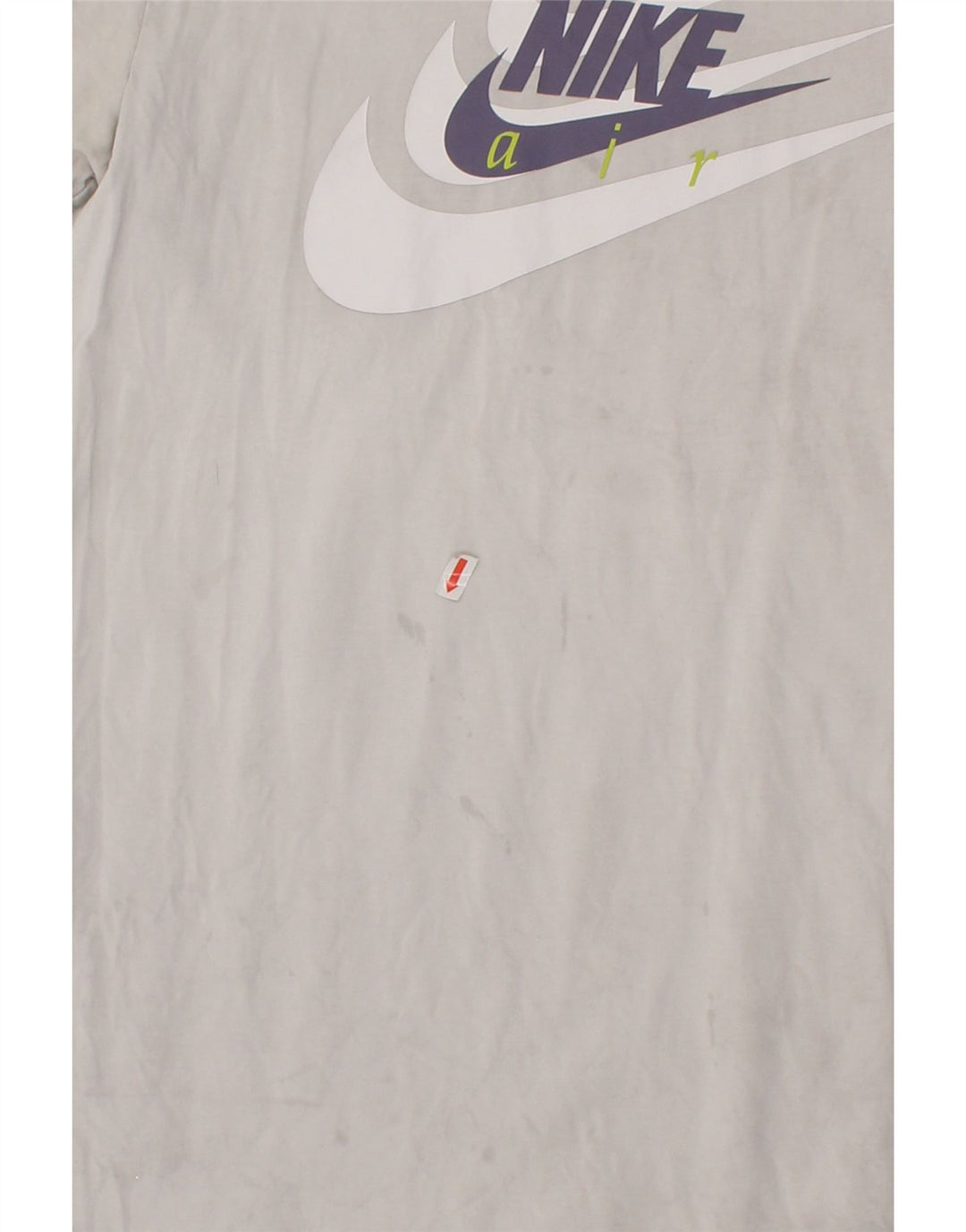 NIKE Mens Graphic T-Shirt Top Small Grey Cotton Vintage Nike and Second-Hand Nike from Messina Hembry 
