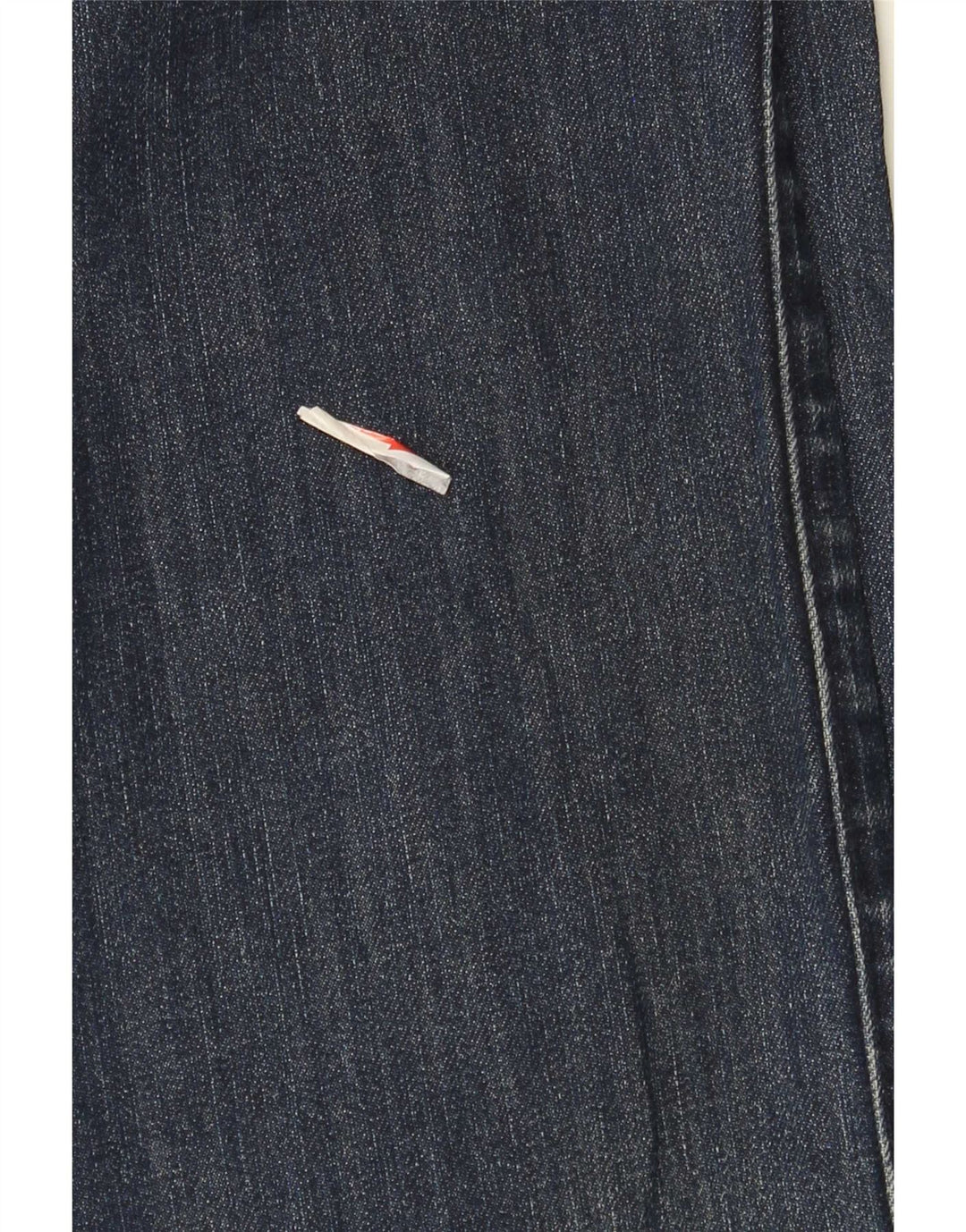Jeans dritti elasticizzati da uomo Hugo Boss W32 L30 cotone blu navy