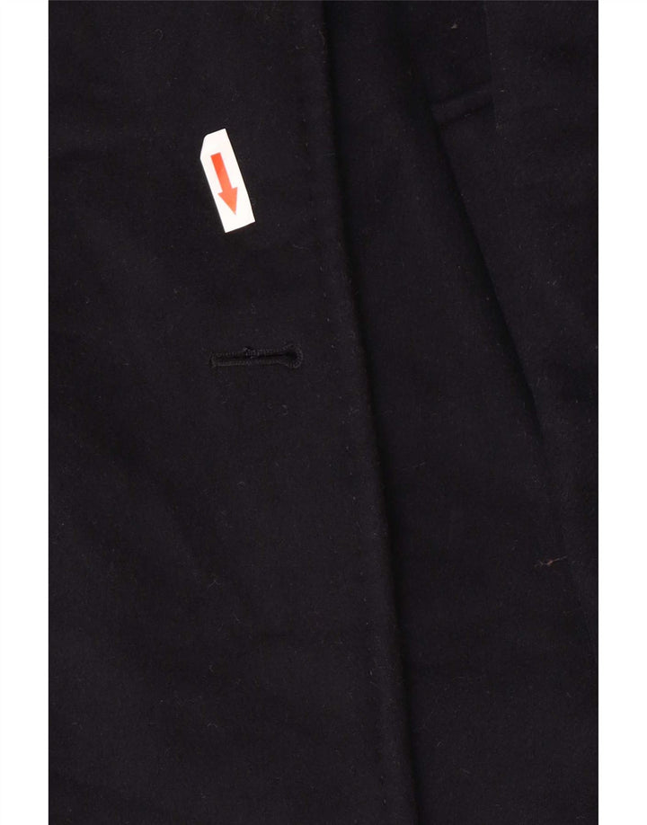 Cappotto doppiopetto da donna Zara UK 14 Medio Blu navy