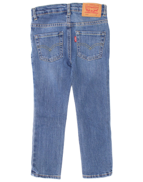 Levi's Ragazzi 510 Jeans Skinny 3-4 Anni W22 L17 Cotone Blu