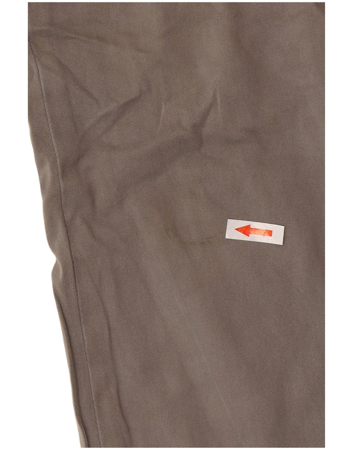 Pantaloni casual slim da donna Calvin Klein US 10 Medium W32 L32 Cotone grigio