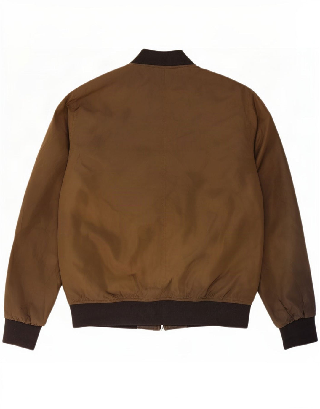 Giubbotto bomber da uomo Zara UK 40 Large Poliestere color block kaki
