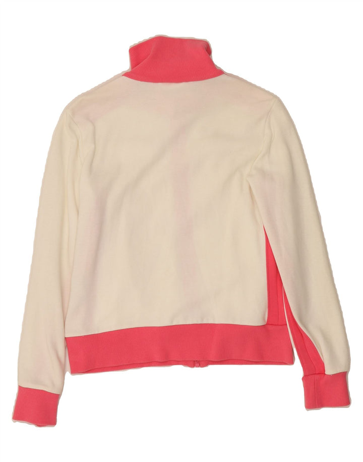 PUMA Womens Tracksuit Top Jacket UK 12 Medium  Off White Colourblock Vintage Puma and Second-Hand Puma from Messina Hembry 