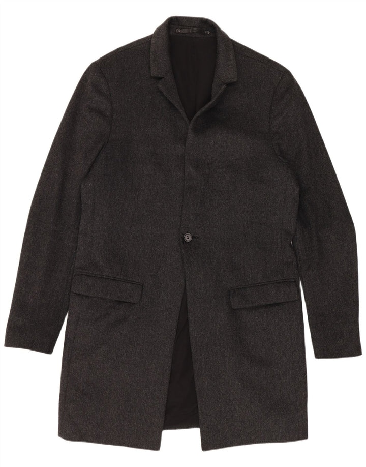 Cappotto da uomo All Saints UK 42 XL Lana grigia