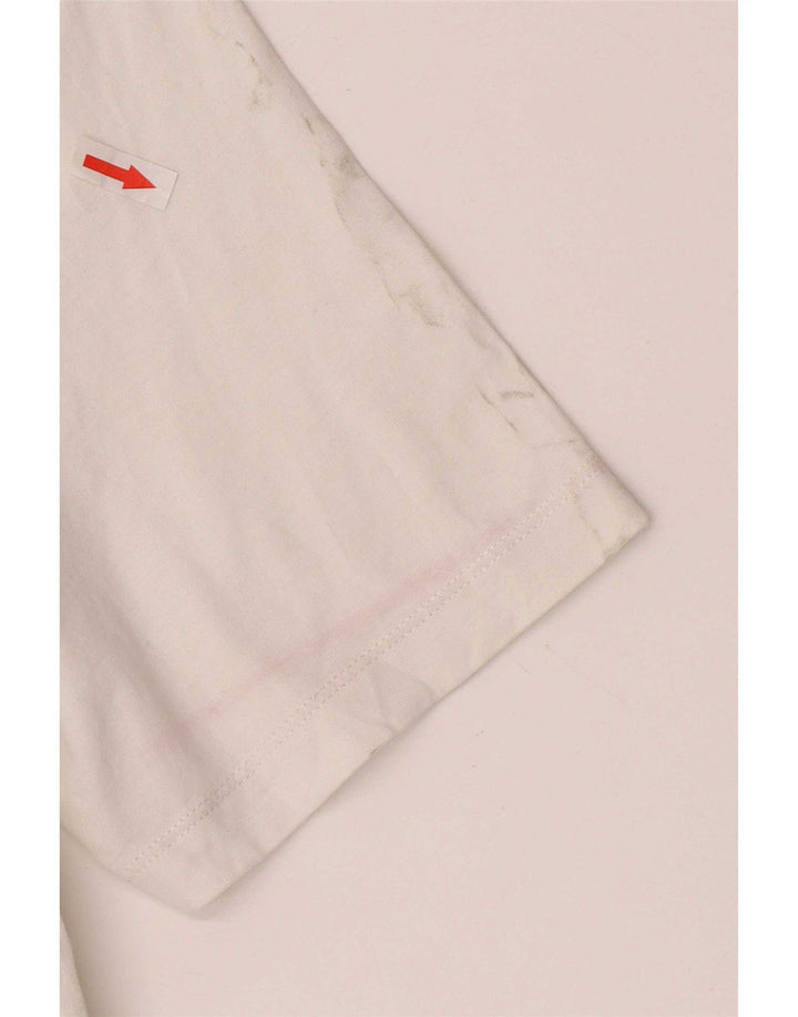 T-shirt grafica autentica da uomo di White Stuff in cotone medio