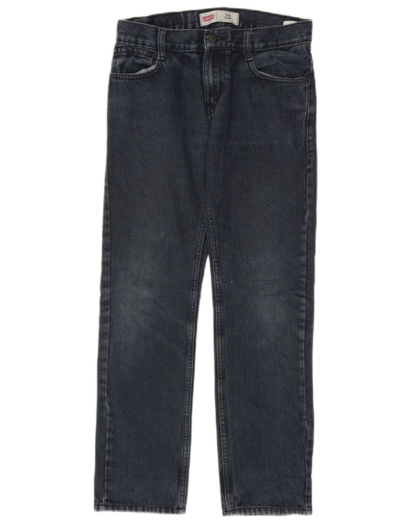 Levi's Girls 511 Slim Jeans 15-16 anni W28 L28 Blu Navy Cotone
