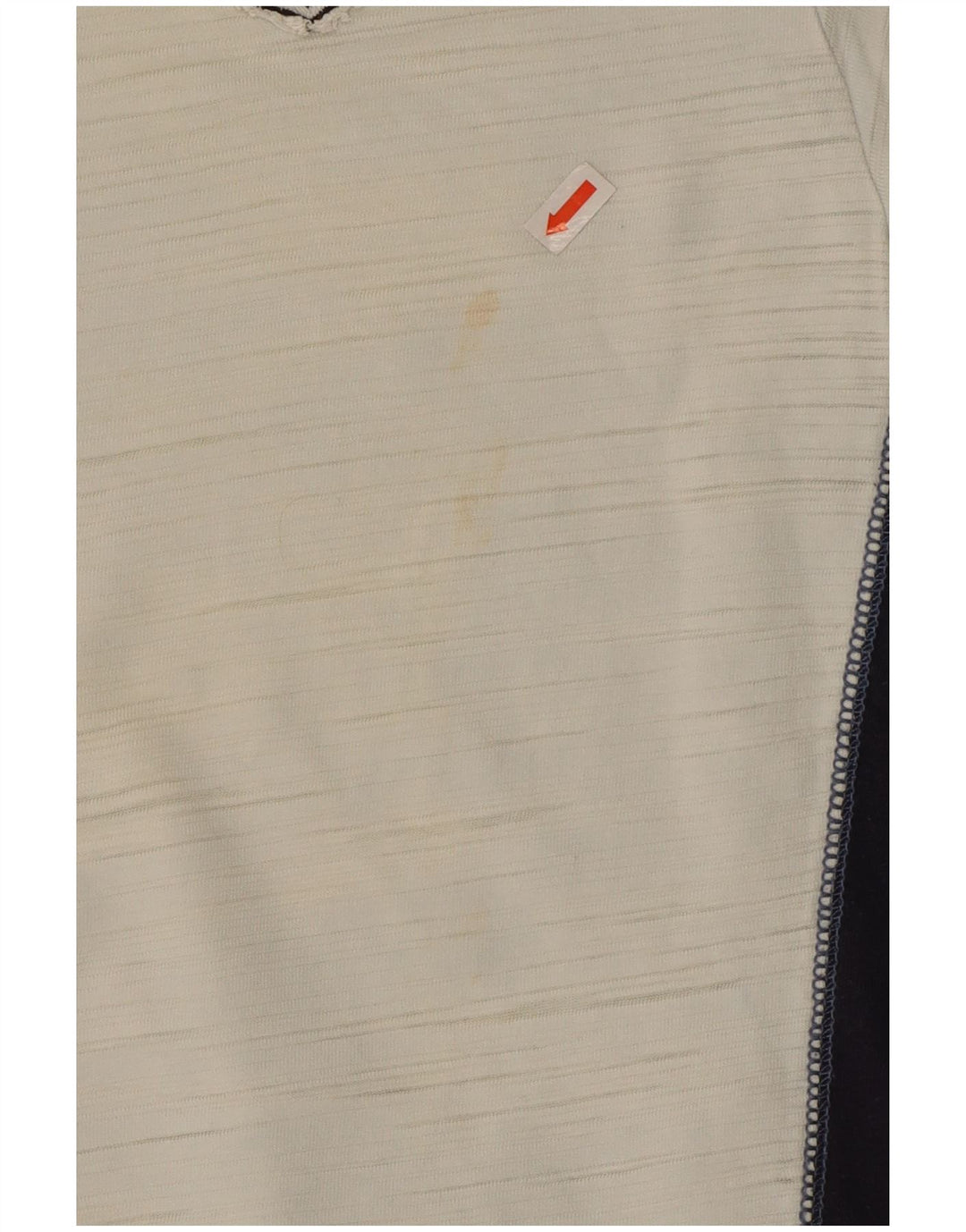 Polo grafica da uomo Lotto 2XL in cotone color block bianco