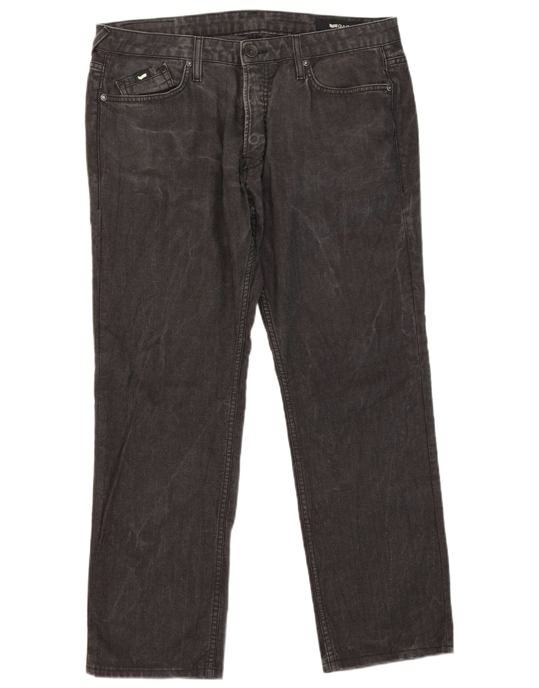Jeans dritti da uomo Gas W36 L29 cotone grigio
