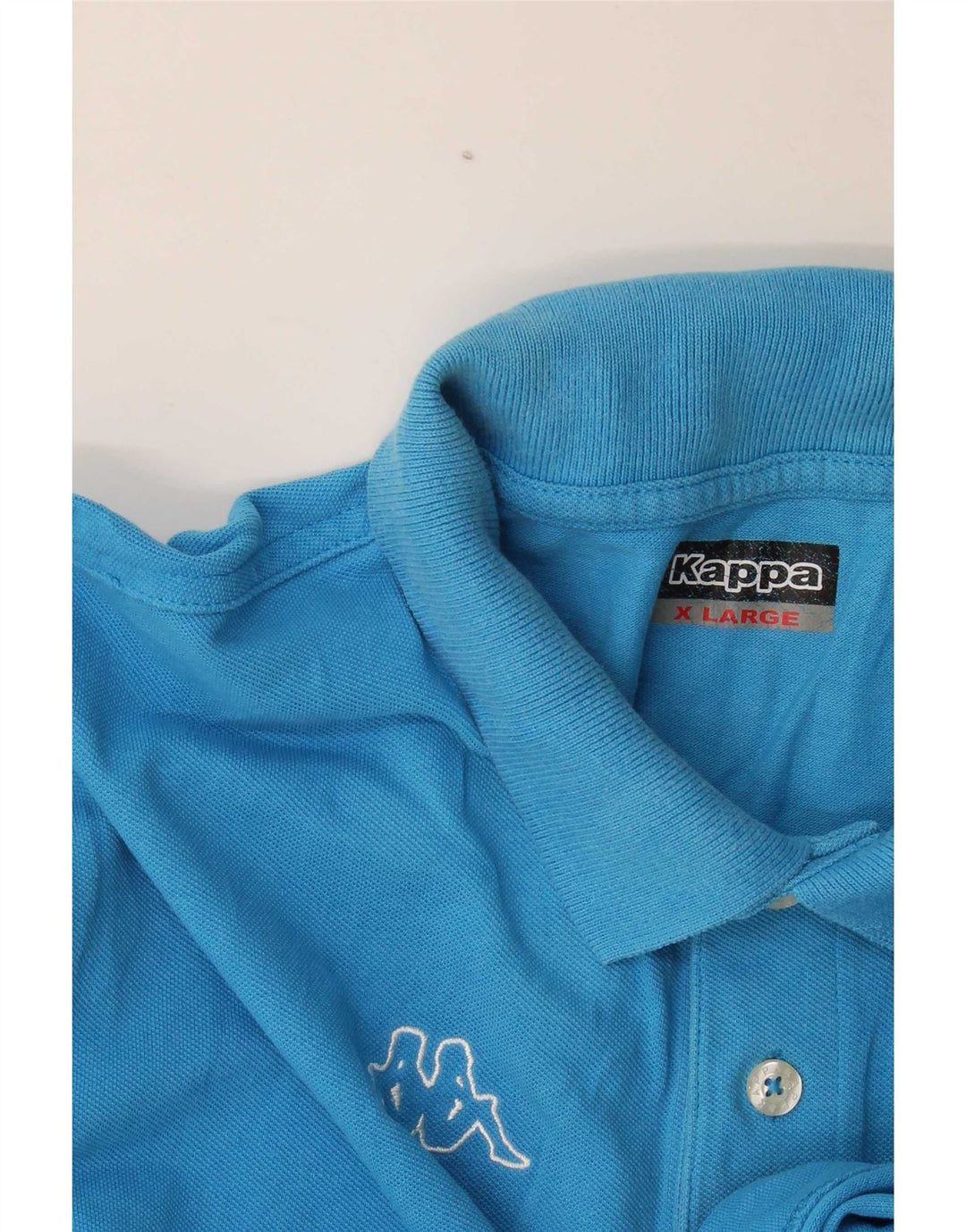 Polo grafica da uomo Kappa XL Blu