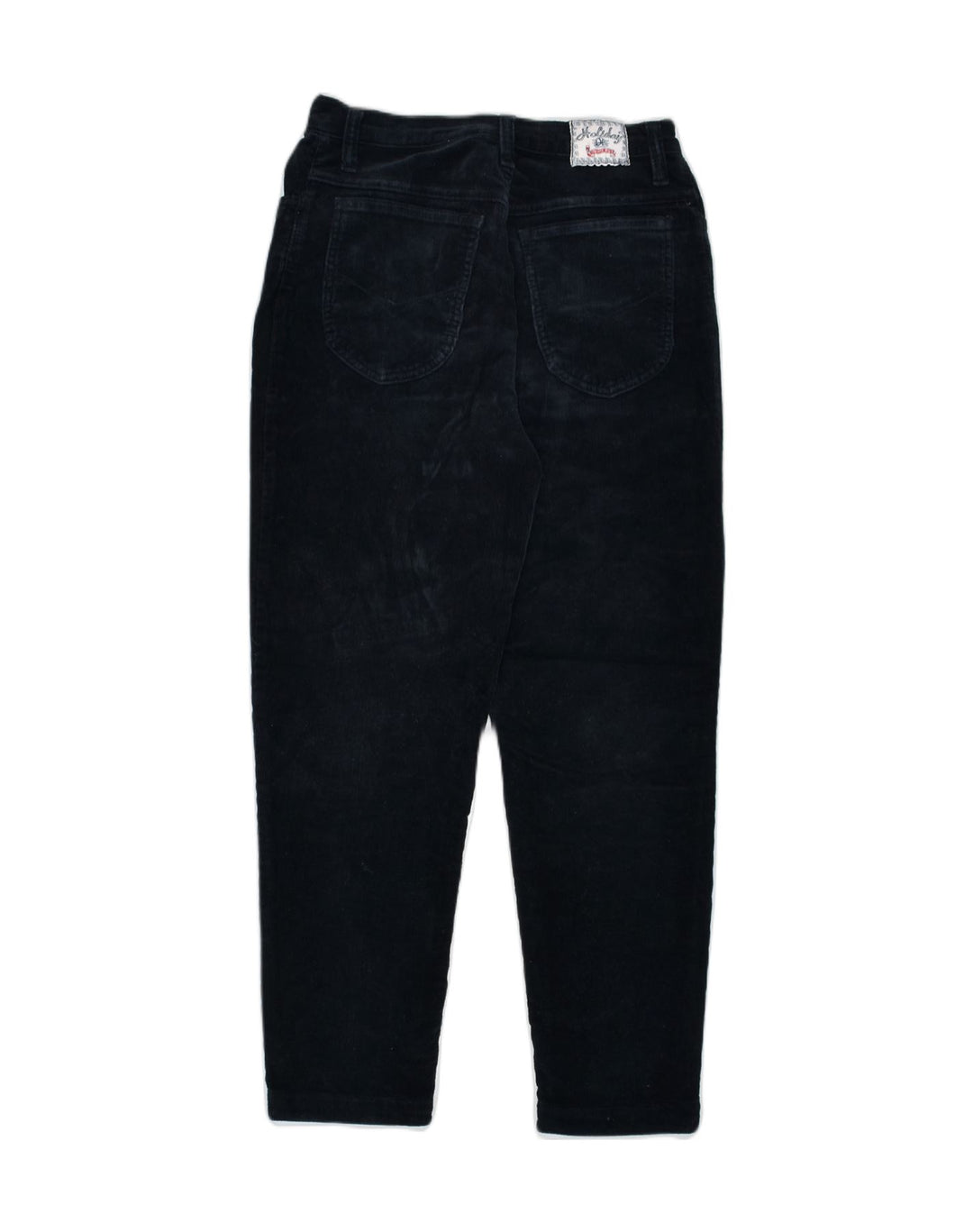 HOLIDAY Womens Capri Trousers IT 48 XL W38 L25 Black Cotton | Vintage | Thrift | Second-Hand | Used Clothing | Messina Hembry 