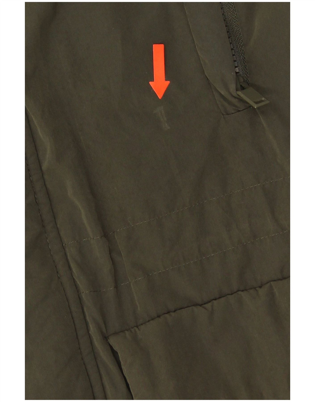 Cappotto imbottito con cappuccio da uomo Zara UK 40 grande verde