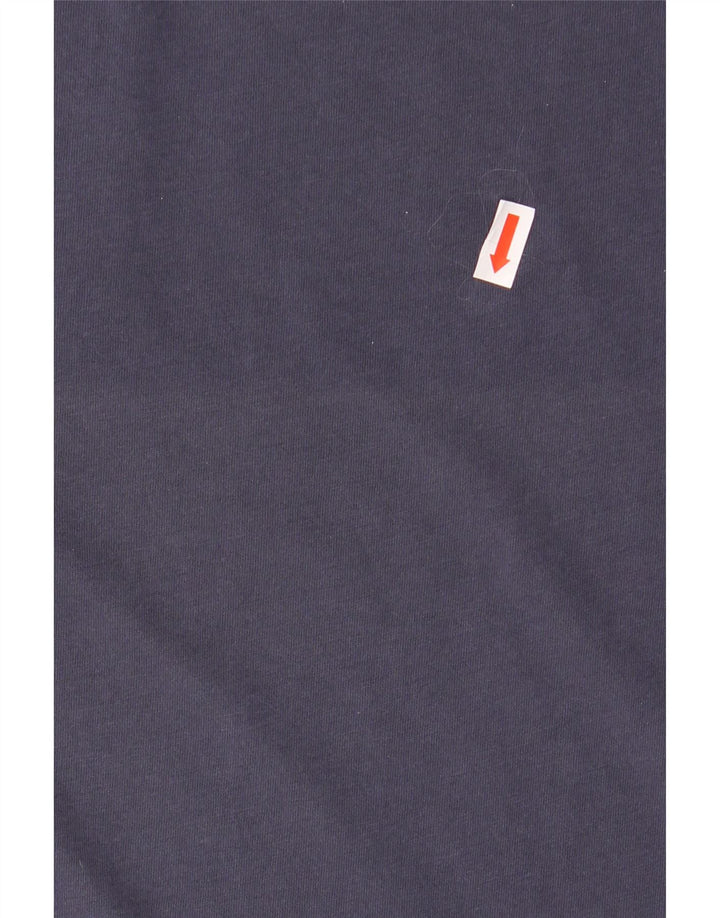 T-shirt da uomo SUN68 Top in cotone blu navy medio