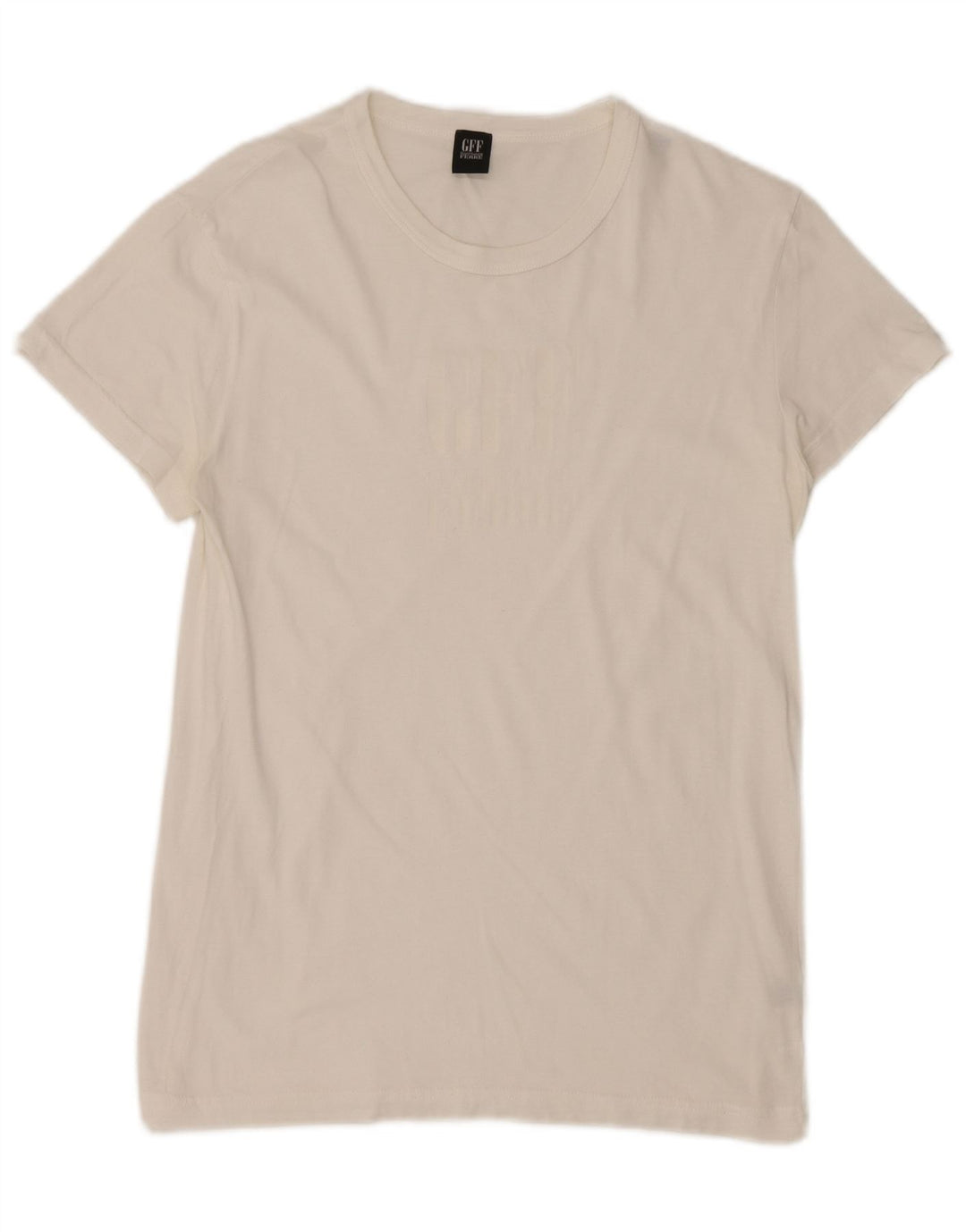 T-shirt grafica da uomo Gianfranco Ferre Top in cotone bianco medio