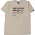 ELLESSE T-shirt grafica da uomo in cotone grigio medio