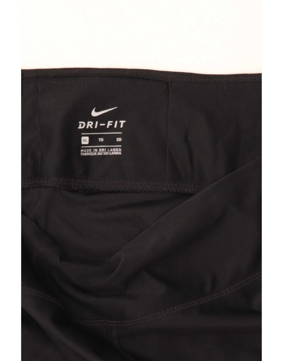 Leggings Nike Dri Fit Capri da donna UK 18 XL neri