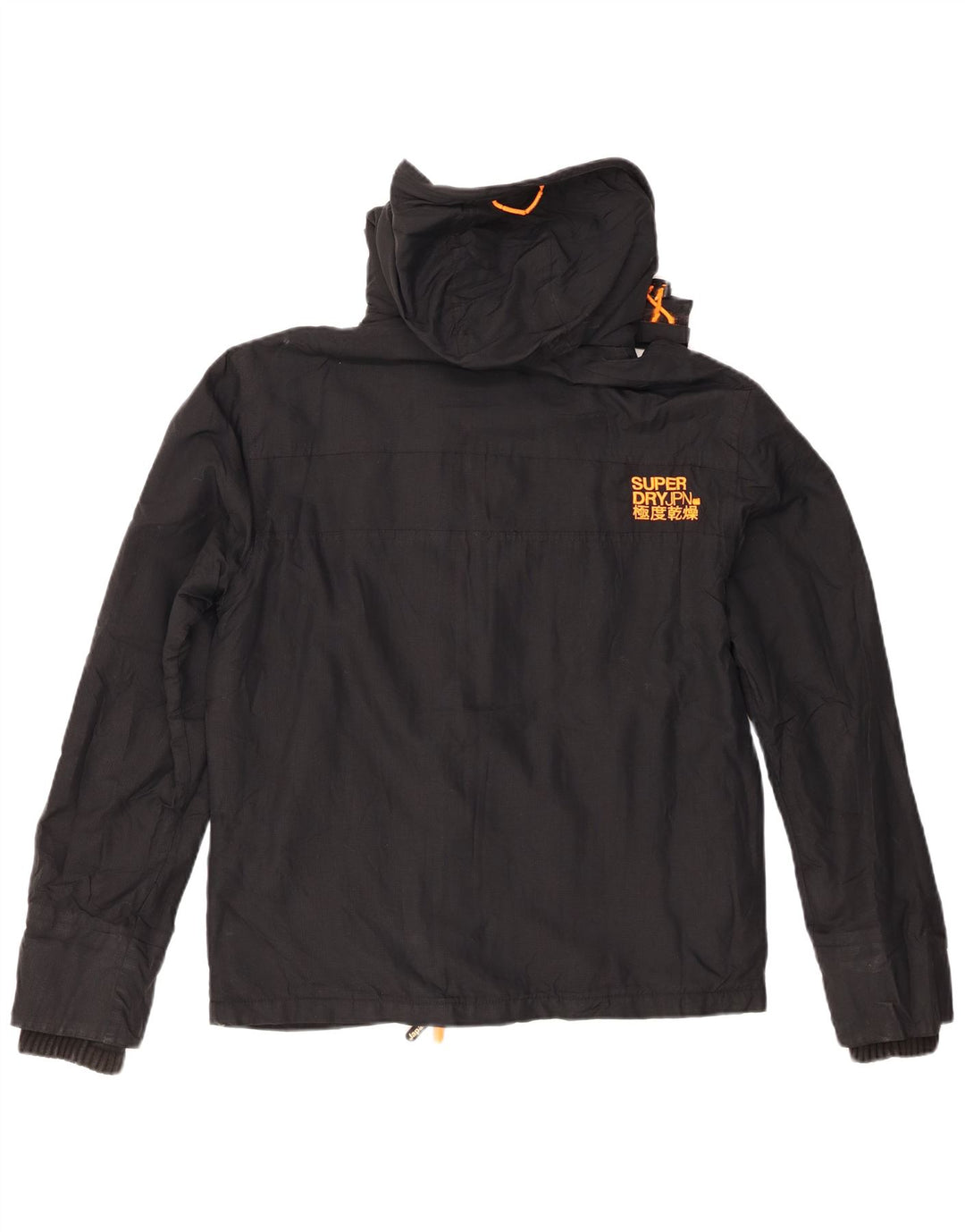 Giacca a vento grafica da donna Superdry UK 14 media nera