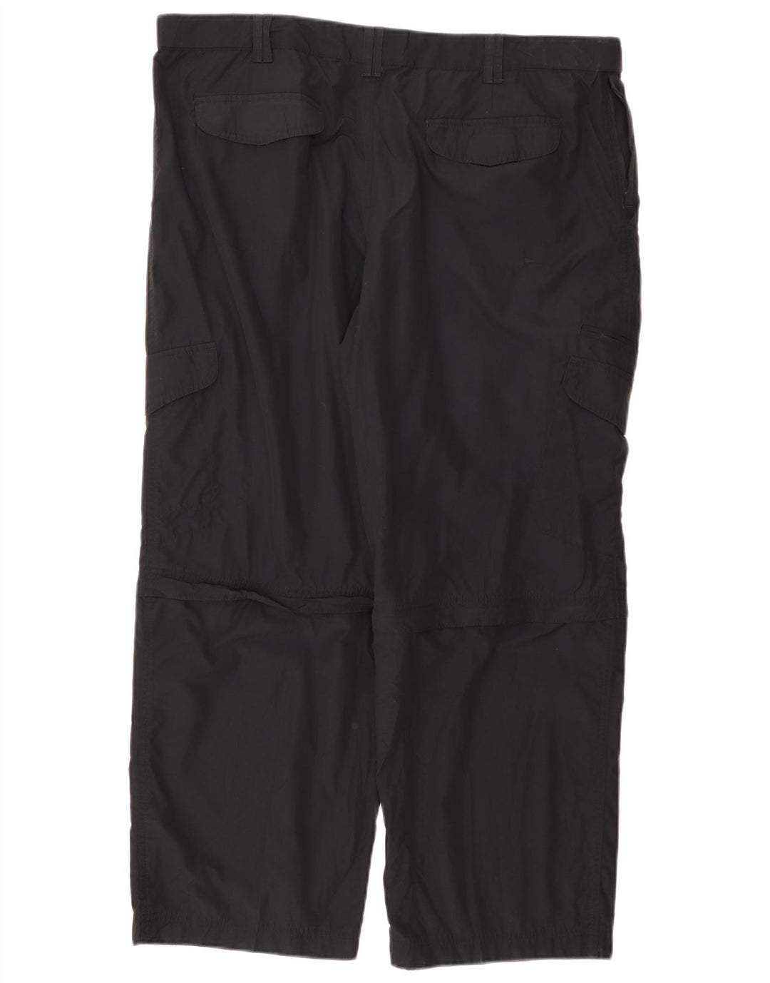 Pantaloni cargo dritti da uomo Marks & Spencer W42 L29 neri in poliammide