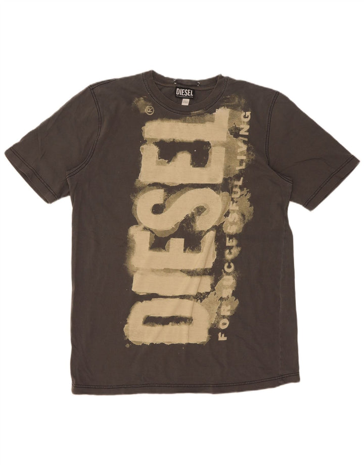 T-shirt grafica da uomo Diesel Top XS Khaki