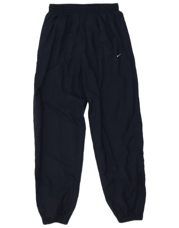 Pantaloni da tuta da uomo Nike Joggers UK 42/44 Large Navy Blue Nylon