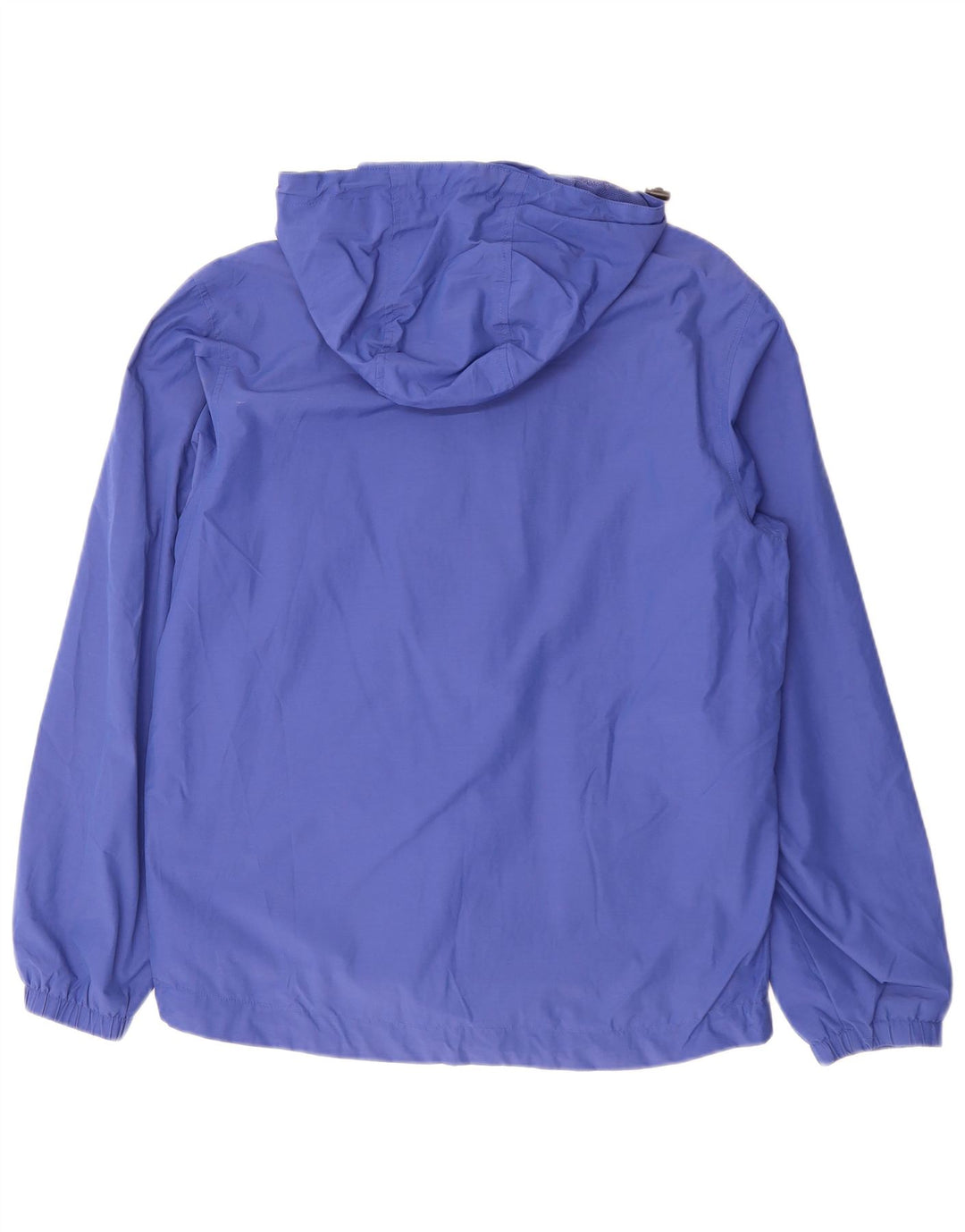 Giacca antipioggia da uomo con cappuccio LYLE & SCOTT UK 38 nylon blu navy medio