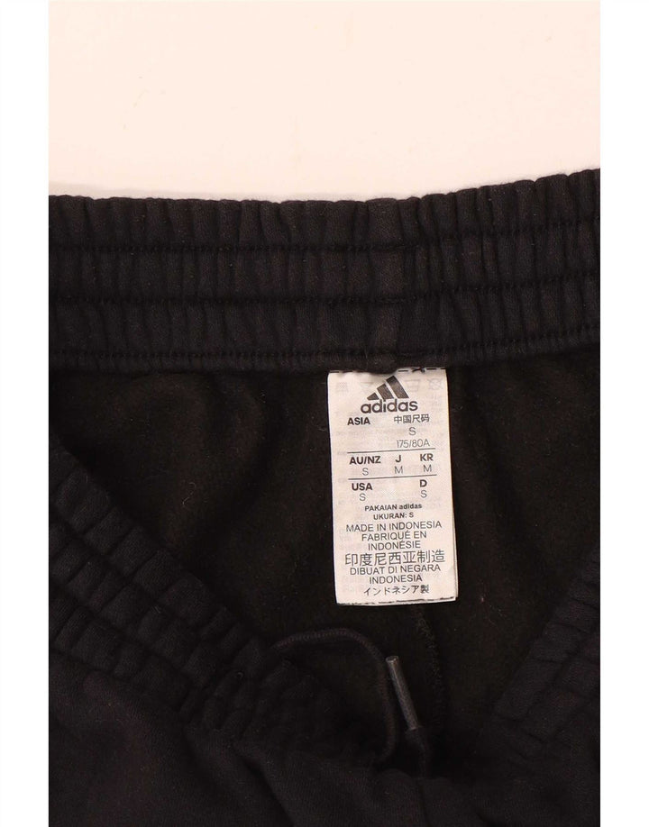 Pantaloni da tuta da uomo Adidas Small in cotone nero