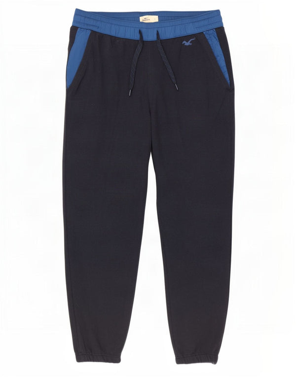 Pantaloni da tuta da uomo Hollister Joggers Small Blu Navy Colorblock