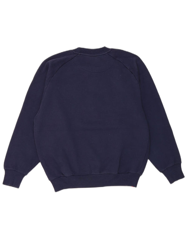 Felpa Umbro per ragazzi, 12-13 anni, XL, blu navy, in poliestere